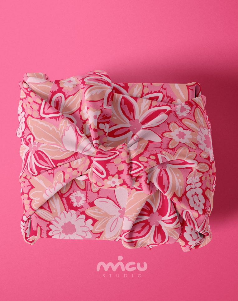 Bloom Wrap — Placement Print / Product Mockup by Micu Studio